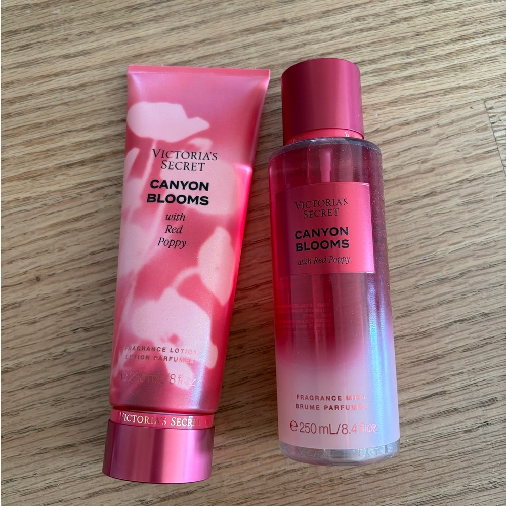 Victoria’s Secret canyon blooms lotion and mist